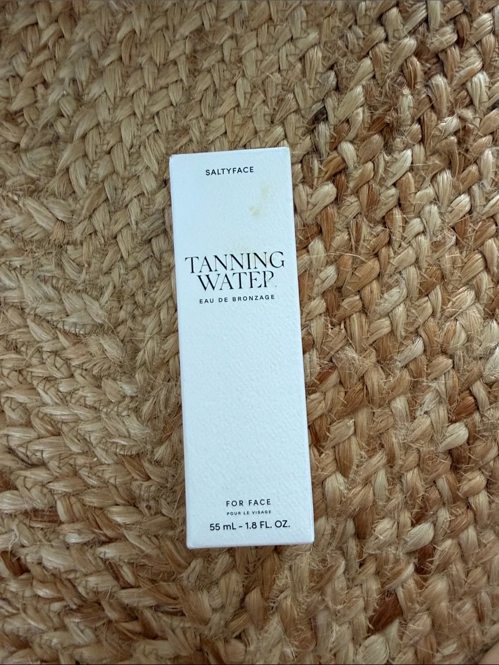 Salty face tanning water medium to dark